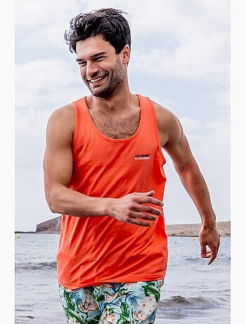 Top de alças - coral - longboard