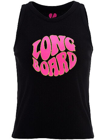 Top de alças - preto -longboard