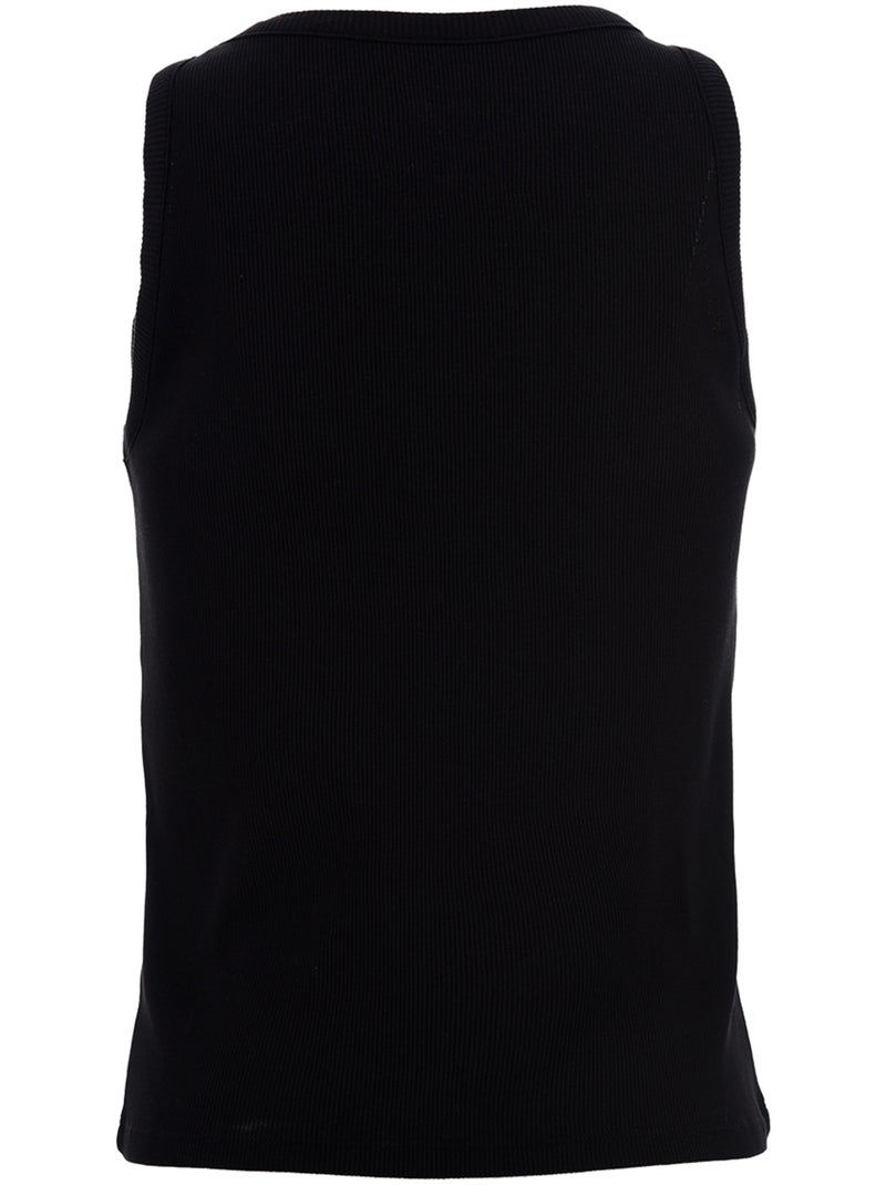 Top de alças - preto -longboard Preto - Kiabi