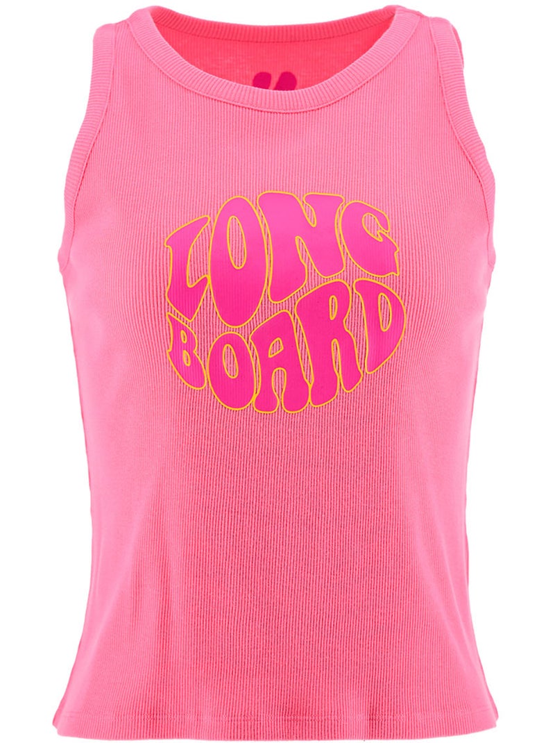 Top de alças - rosa - longboard Rosa - Kiabi