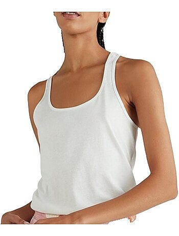 Top de Alças Branco O'Neill Essentials Racer para Mulher
