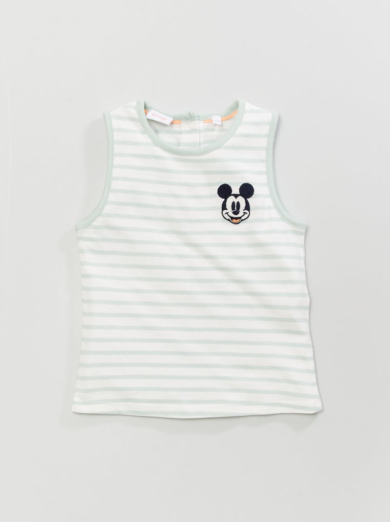 Top de alças com estampado 'Mickey' AZUL - Kiabi