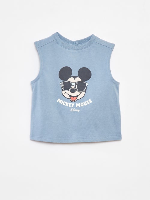 Top de alças em algodão estampado 'Disney' - Kiabi