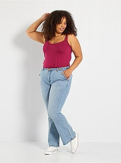 Top de alças em renda - Kiabi