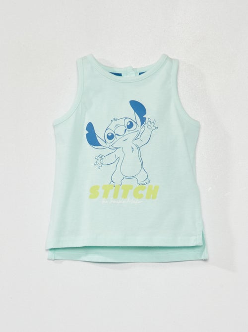 Top de alças estampado 'Stitch' da 'Disney' - Kiabi