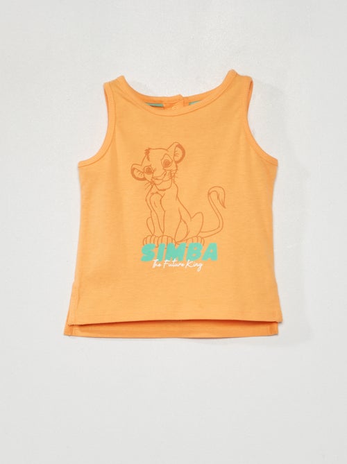 Top de alças estampado 'Stitch' da 'Disney' - Kiabi