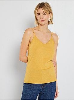 Top de alças finas - Kiabi