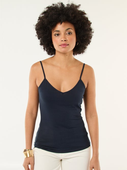 Top de alças finas - Kiabi