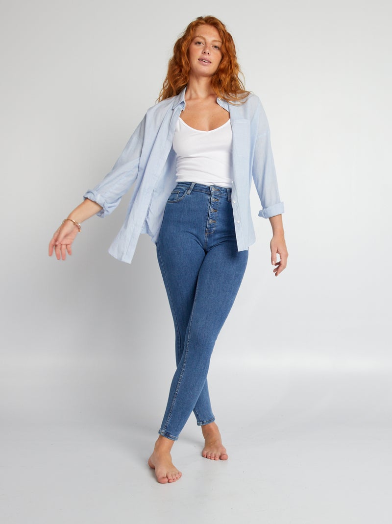 Top de alças finas BEGE - Kiabi