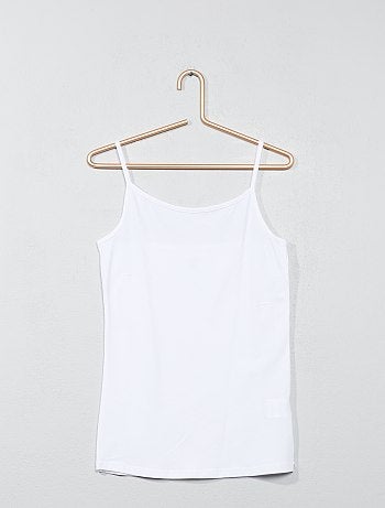 Top de alças finas - Kiabi