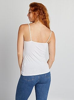 Top de alças finas - Kiabi