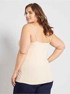 Top de alças finas em jersey - Kiabi