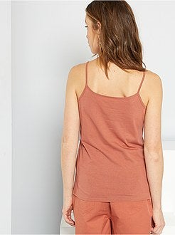 Top de alças finas - Kiabi