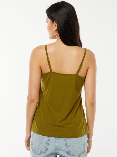 Top de alças finas - Kiabi