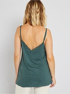 Top de alças finas - Kiabi