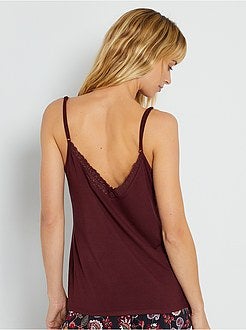 Top de alças finas - Kiabi