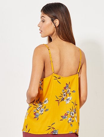 Top de alças florido 'Jacqueline de Yong' - Kiabi