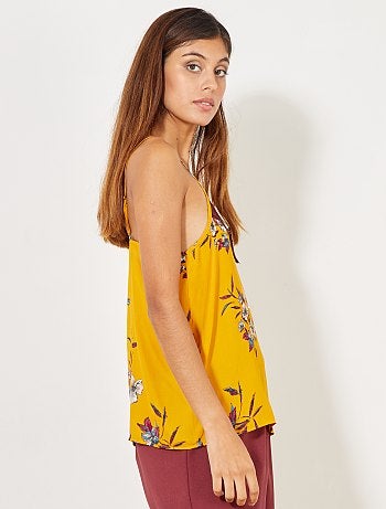 Top de alças florido 'Jacqueline de Yong' - Kiabi