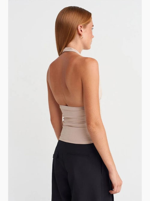 Top de alças halter dilvin - Kiabi