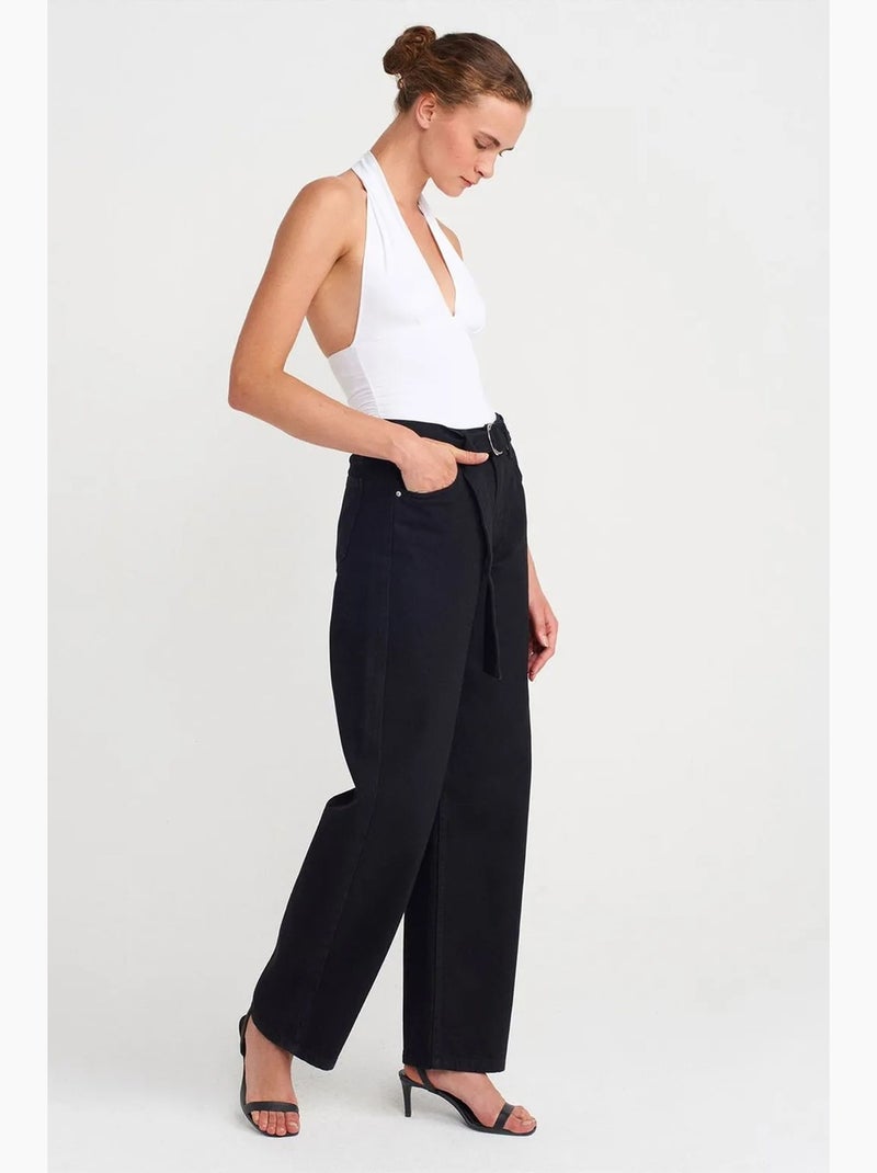 Top de alças halter dilvin Branco - Kiabi