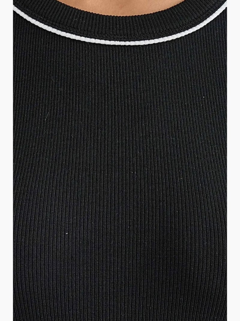 Top de alças justo nadador malha hiccup Preto - Kiabi