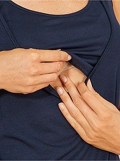 Top de alças pré-mamã - Kiabi