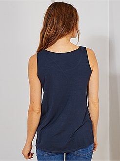 Top de alças pré-mamã - Kiabi