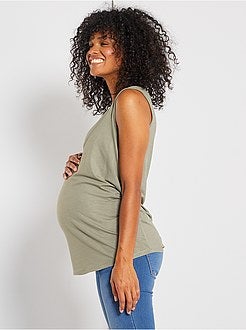 Top de alças pré-mamã - Kiabi