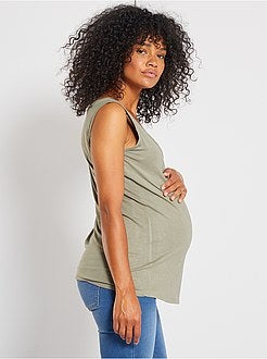 Top de alças pré-mamã - Kiabi