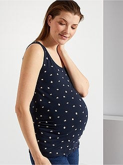 Top de alças pré-mamã 'eco-conception' - Kiabi