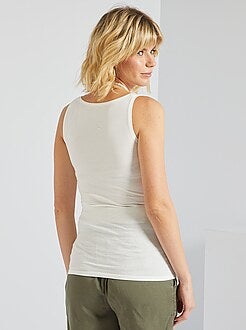 Top de alças pré-mamã 'eco-conception' - Kiabi