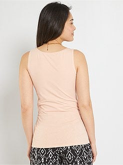 Top de alças pré-mamã 'eco-conception' - Kiabi