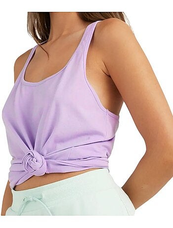 Top de alças branco o'neill essentials racer para mulher
