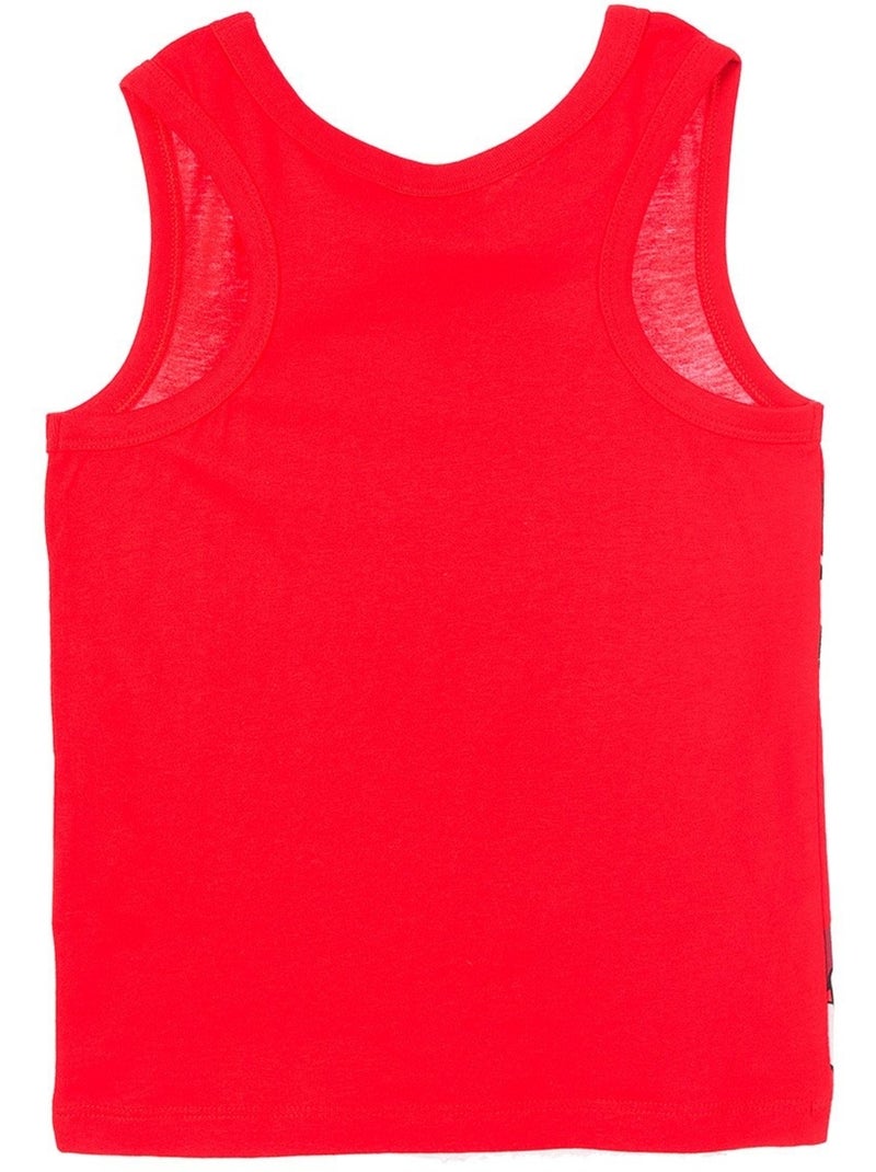 Top de alças sonic menino | licença oficial Vermelho - Kiabi