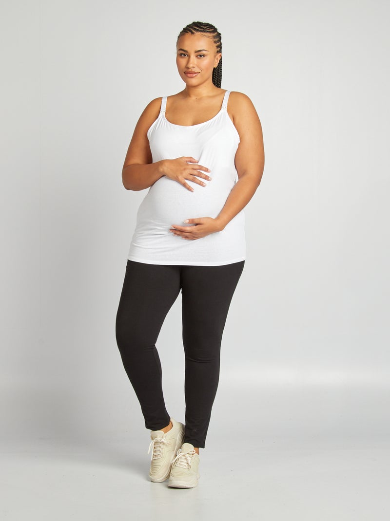 Top de amamentação Branco - Kiabi