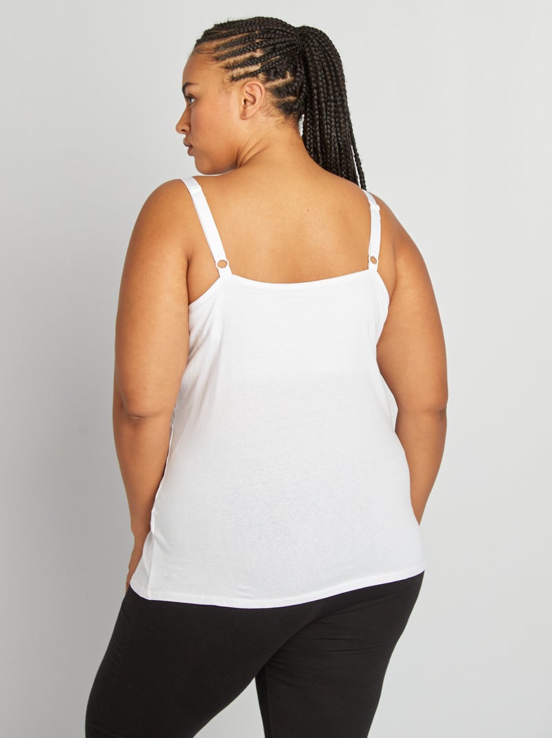 Top de amamentação Branco - Kiabi