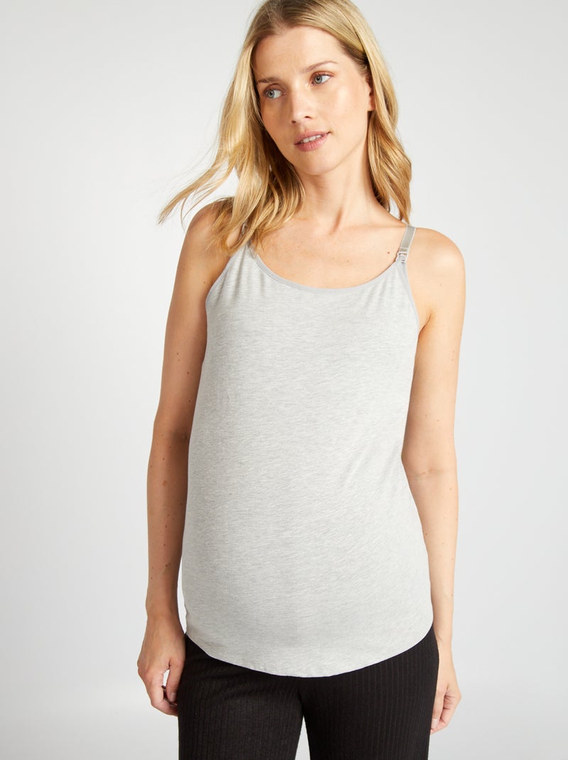 Top de amamentação CINZA - Kiabi