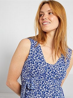 Top de amamentação cruzado - Kiabi