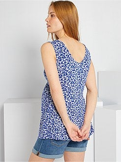 Top de amamentação cruzado - Kiabi