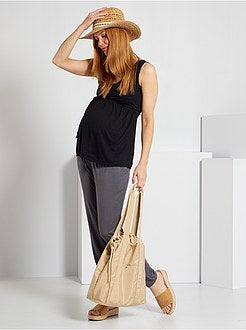 Top de amamentação cruzado - Kiabi