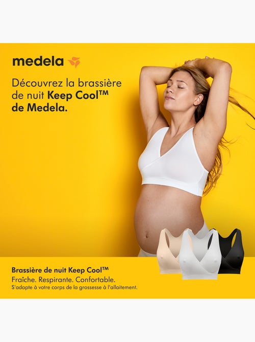 Top de amamentação keep cool - conjunto de 3 - preto - tamanho m - conforto para a noite - - Kiabi Top de amamentação keep cool - conjunto de 3 - preto - tamanho m - conforto para a noite - - Kiabi