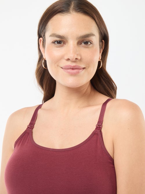 Top de amamentação - Kiabi