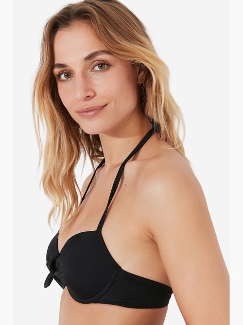 Top de biquíni basic cup acolchoado push-up penti - Kiabi