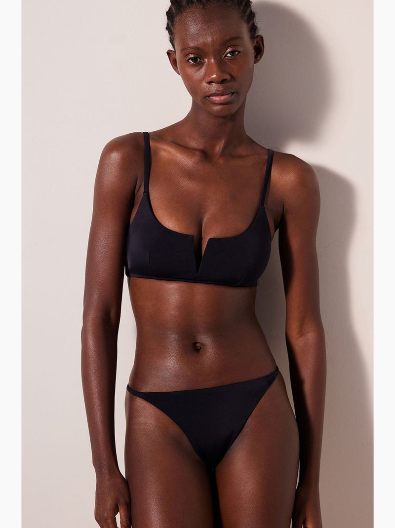 Top de biquíni basic feminino penti Preto - Kiabi