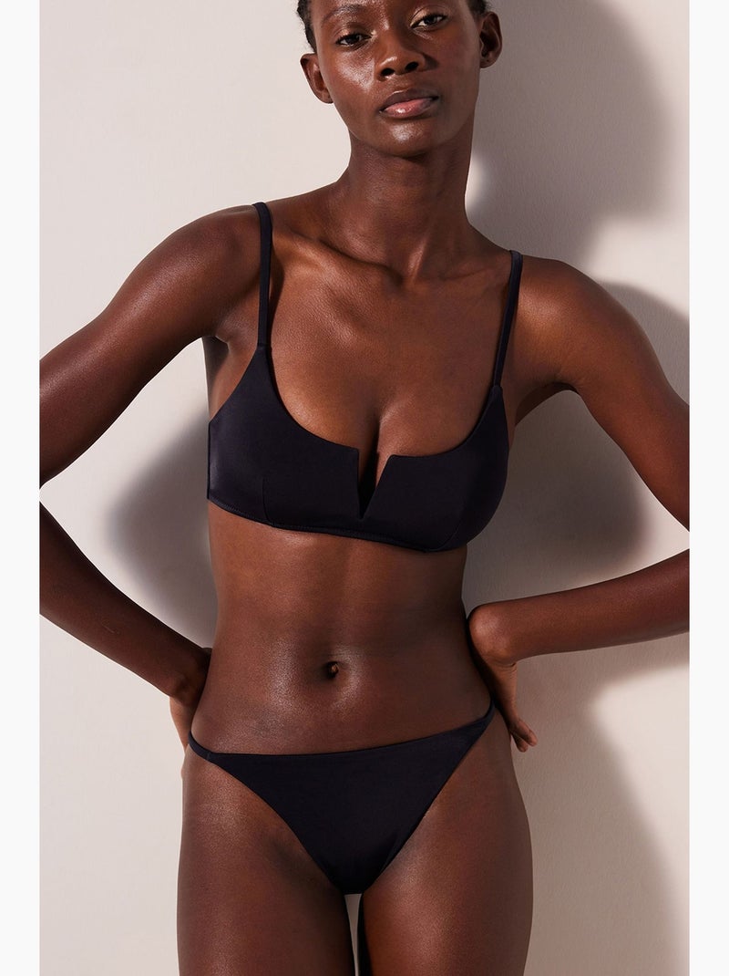 Top de biquíni basic feminino penti Preto - Kiabi