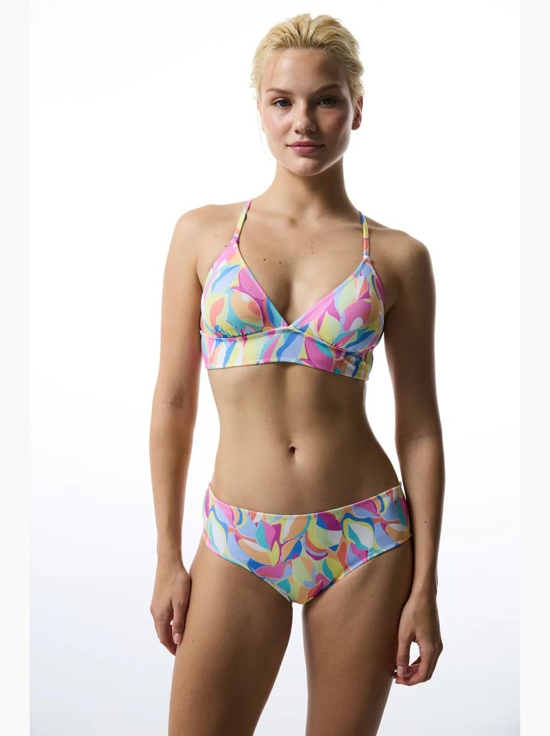 Top de biquíni bralette noche penti Rosa-fluo - Kiabi