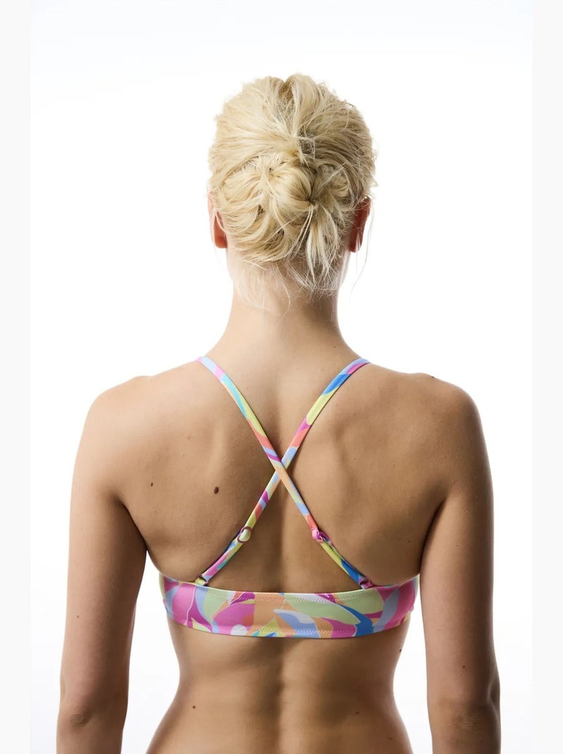 Top de biquíni bralette noche penti Rosa-fluo - Kiabi