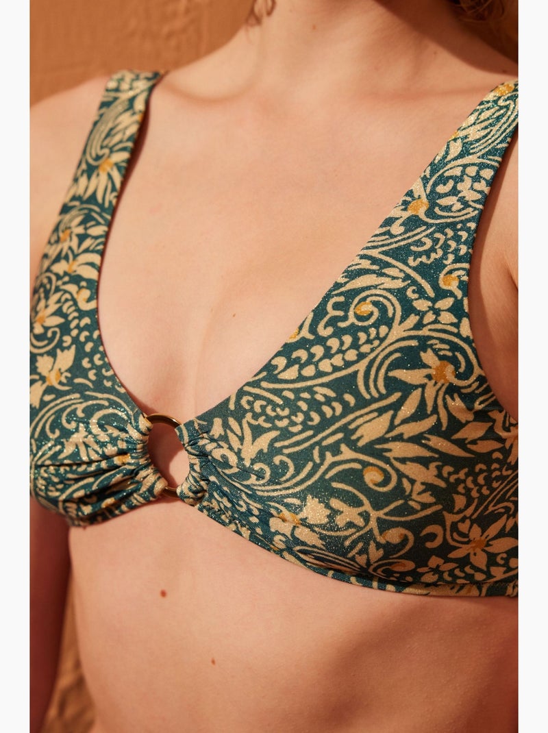 Top de biquíni elegant hot penti Verde floresta - Kiabi