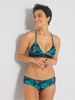 Top de biquíni em triângulo almofadado - Kiabi