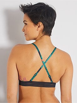 Top de biquíni em triângulo almofadado - Kiabi